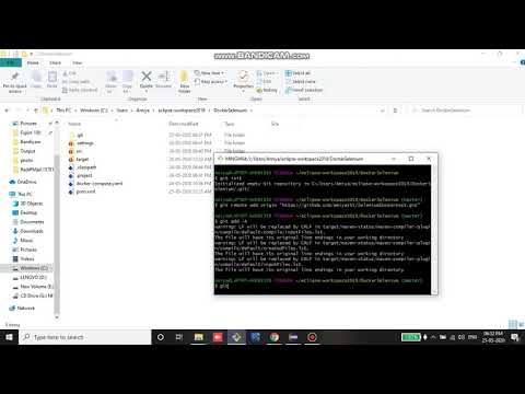 Create your initial git commit using Git Bash. #git #AutomationTesting