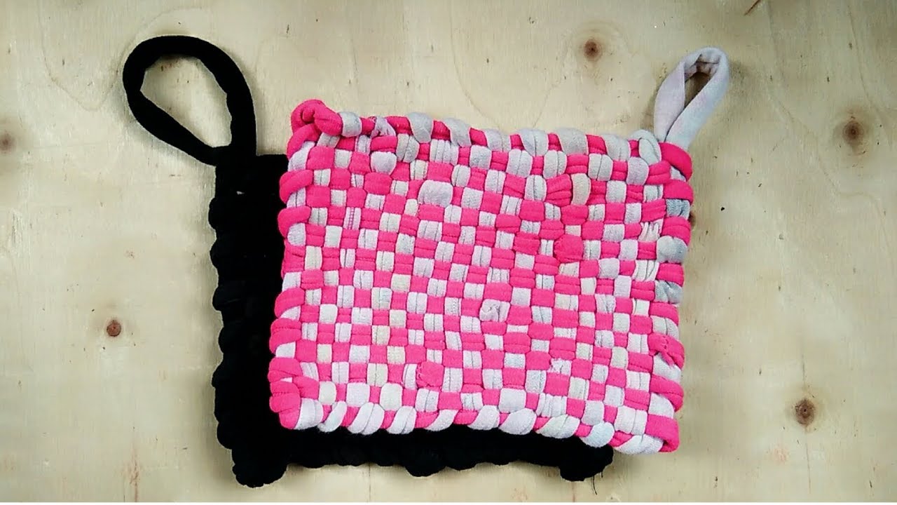 How to Make Potholders from Upcycled T-Shirts - Do It Yourself Skills