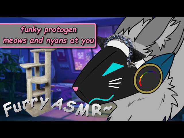 [Furry ASMR] meowing and nyan. (two)