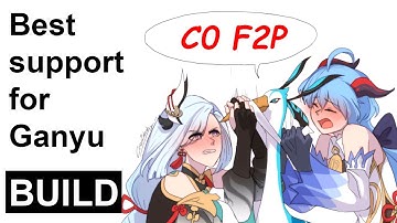 C0 Shenhe F2P support for Ganyu showcase in Abyss