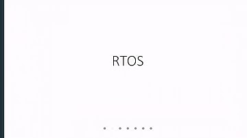 (microcontroller) video 14, Embedded system video-1 (RTOS)