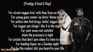 Mobb Deep - The Realest ft. Kool G Rap (Lyrics)
