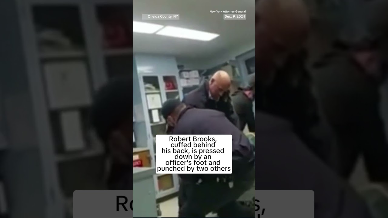 Video shows officers fatally beating a handcuffed inmate Video shows officers fatally beating a handcuffed inmate