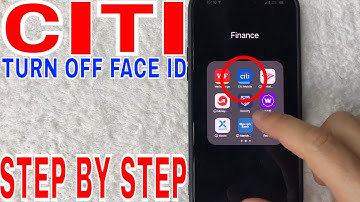 ✅  How To Turn Off Citi App Face ID 🔴