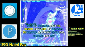 Cara Membuat Video Quotes Menggunakan Avee Player Template Glowing || Auto Kece Badai #2