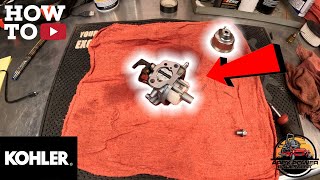 How-to Rebuild a Carburetor on a Kohler Lawn Mower Engine
