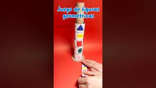 🎨🧩 Juego de Figuras Geométricas con Material Reciclado | ¡Aprende y Diviértete! ♻️✨
