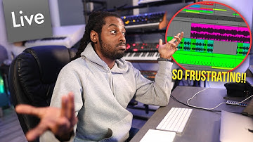 LOGIC PRO X USER TRIES MAKING A BEAT IN ABLETON LIVE 11 *It was STRESS!!*