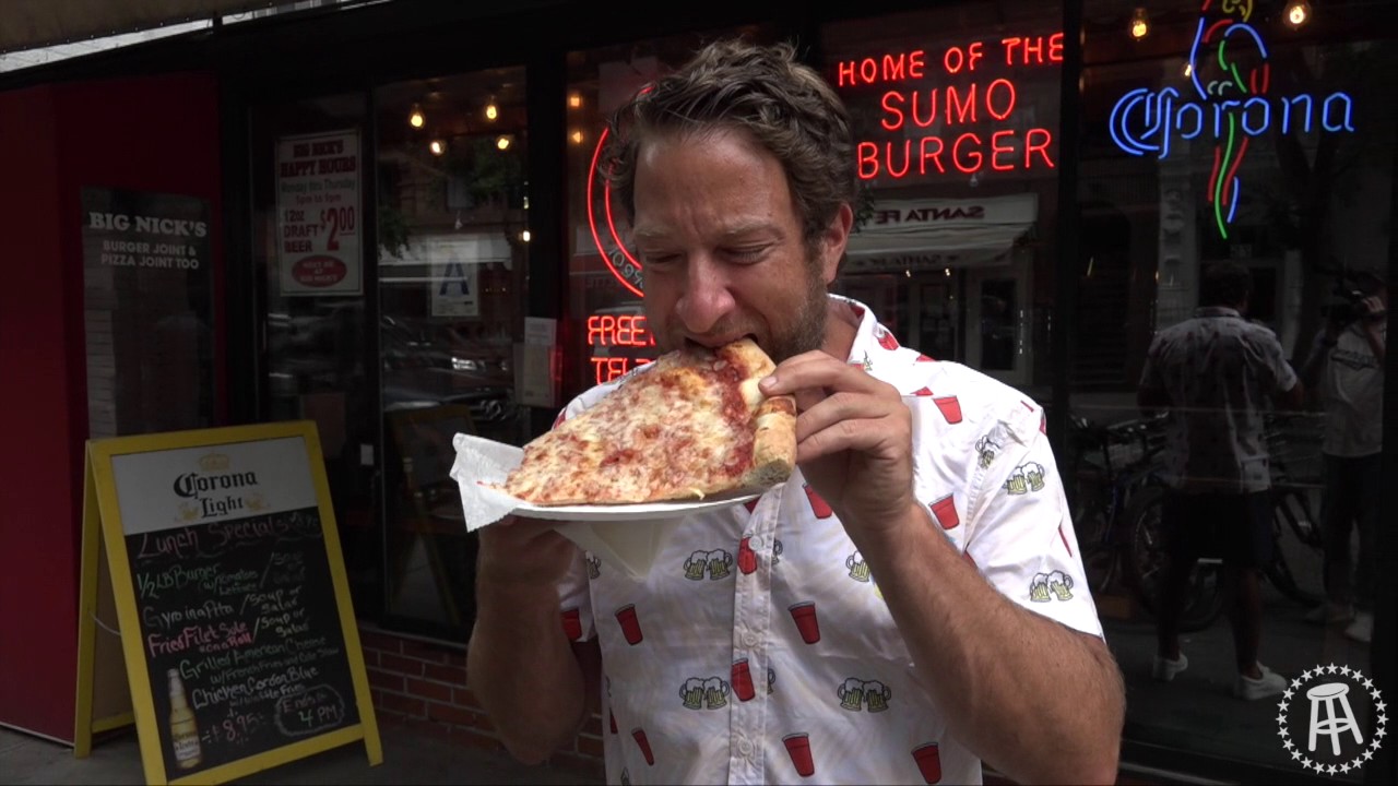 Barstool Pizza Review - Big Nick's with Bonus Burger ...