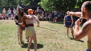 Gladigathering Römerkastell Saalburg - Retiarius gegen Murmillo