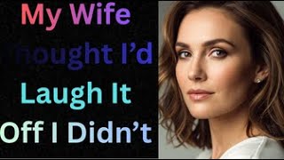 My Wife Thought Id Laugh It Off  I Didnt  A Painful Truth