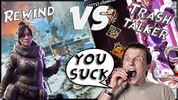 TRASH TALKER GETS DESTROYED IN A 1V1 (APEX LEGENDS)