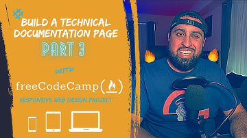 Build a Technical Documentation Page with freeCodeCamp(🔥) [Part 3️⃣]
