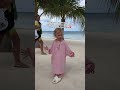 Those are now her slippers 😂❤️ #beachlife #toddlers