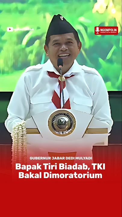 Bapak Tiri Biadab, TKI Dimoratorium