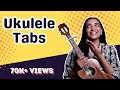 How to read Ukulele Tabs | Learn Ukulele Tabs | Ukulele Lessons For beginners IN HINDI | Sayali Tank