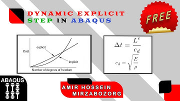 dynamic explicit step in abaqus
