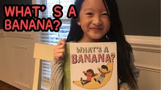 【英語絵本読み聞かせ】What's a banana?