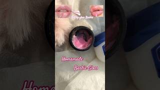 Homemade Lipgloss 🦩🍉 #viral #lipgloss #diybeauty  #homemadebeauty #lipstick #diylipgloss #trending