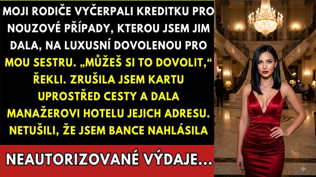 „Mami, proč je Liliana na Bali a platí to mojí kreditkou?“ zeptala jsem se, když jsem na mobilu uviděla její příspěvek z pláže. Bylo mi třiatřicet, seděla jsem v práci v kancelářském boxu a třásly...