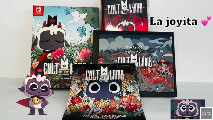 Cult Of The Lamb Deluxe Edition Devolver Digital Nintendo Switch Físico