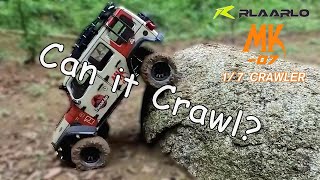 Rlaarlo Croboll MK-07 1/7 Scale Crawler First Look Review Unboxing and Test Drive (Brushed Version)
