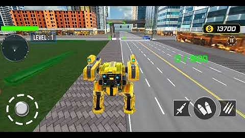 Army Robot Transform Car Helicopter: Dinosaur Safari Hunter - Android Gameplay FullHD