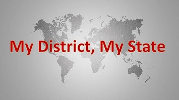 Standard: IV, Subject: EVS-1, Topic: My District, My State.