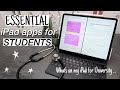 ESSENTIAL IPAD APPS FOR STUDENTS | What's on my iPad for University & Must Have iPad Apps For School