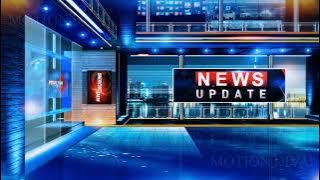 News update  Studio background