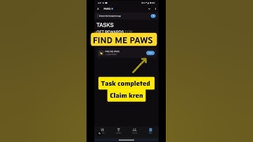 Paws new task | find me paws task | paws new update | paws today task | paws new task complete