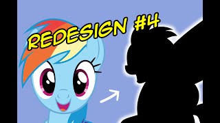 My Little Pony Redesign - Rainbow Dash Speedpaint