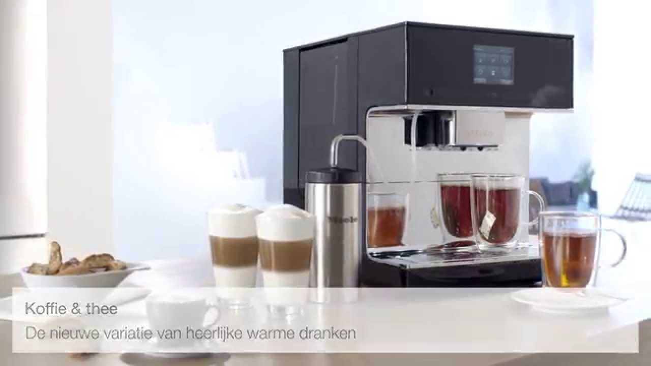 Springplank Monet tellen Miele koffieautomaat voor koffie- & thee liefhebbers! - UW-keuken.nl