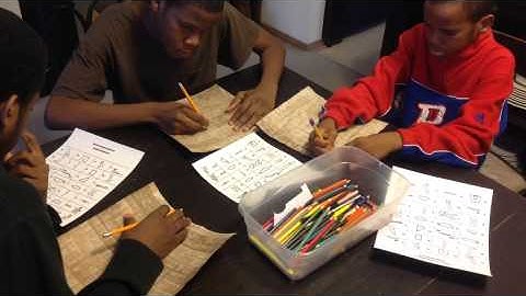 Papyrus Paper and Hieroglyphic Writing