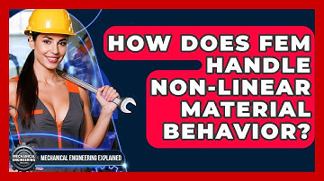 How Does FEM Handle Non-linear Material Behavior? - Mechanical Engineering Explained