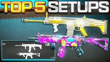 NEW TOP 5 *OVERPOWERED* META LOADOUTS in WARZONE🔥