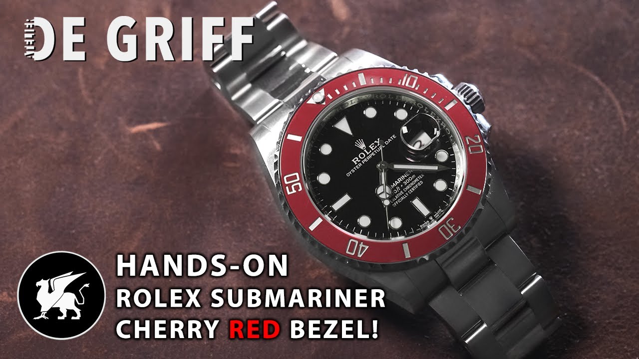 rolex submariner red bezel