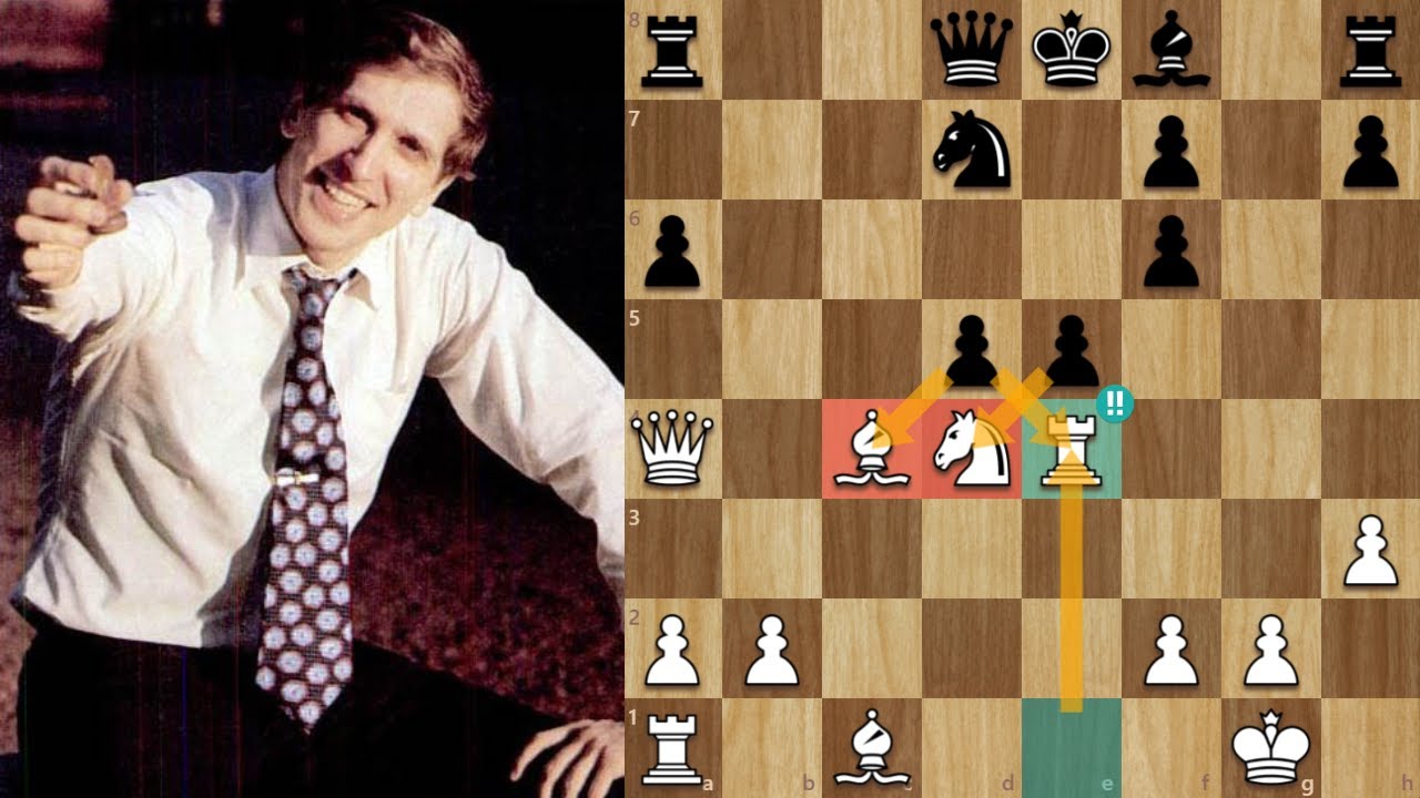 Boris Spassky Smashes Fischer's Najdorf 