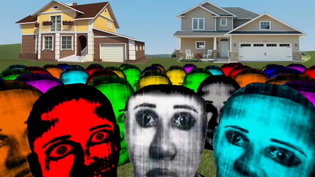 Selene Delgado Family Vs Houses In Garry's Mod! (Park 90)