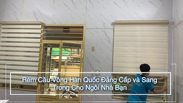 Rèm Cầu Vồng Giá Rẻ Tại Đà Nẵng Rèm Cuốn Hàn Quốc Chống Nắng