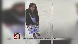 Bemidji Police Department Seeking Assistance in Check Fraud Case