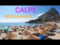 4K - Calpe - Restaurants - Bars et Resto - Partida la Fossa - Spain - 4K