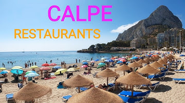 4K - Calpe - Restaurants - Bars et Resto - Partida la Fossa - Spain - 4K