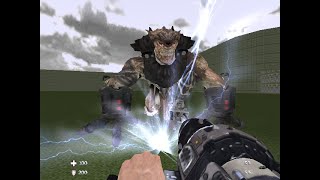 Doom VS Duke Nukem - Fighting Bosses
