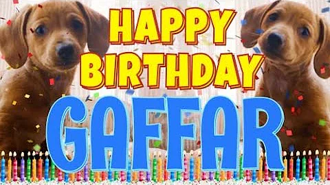 Happy Birthday Gaffar! ( Funny Talking Dogs ) What Is Free On My Birthday