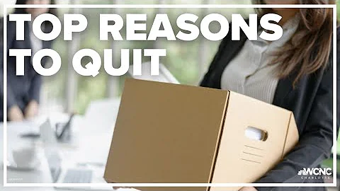 Top reasons why people quit their jobs
