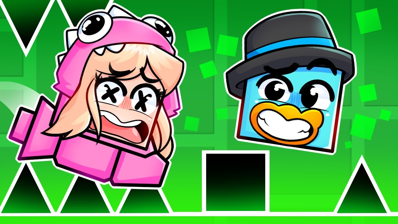 Me Hice Pasar por NOOB en Geometry Dash, Luego COMPLETÉ TODOS LOS NIVELES!