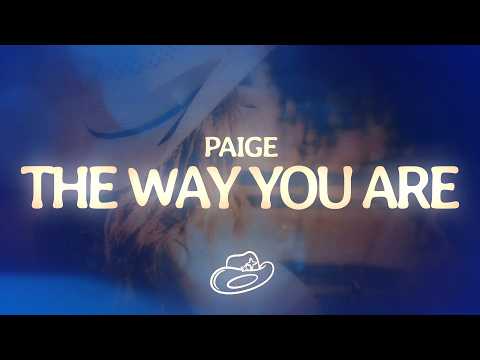 Paige - the way you are (Lyrics)