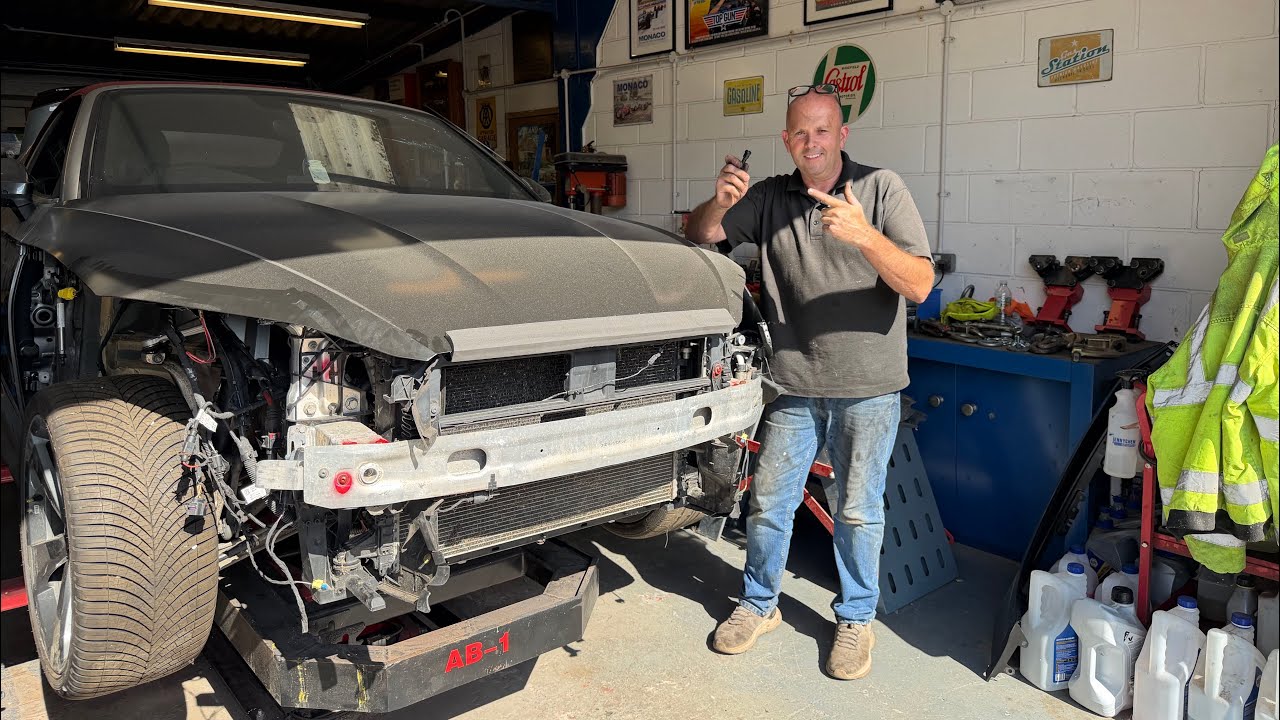 REBUILDING  A DAMAGED 2019 AUDI A5 TOOK ME ALL OVER LONDON 