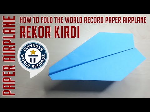 Dünyanın En Hızlı ve En Uzun Uçan Kağıt Uçağı-Word Record-Bölüm 187